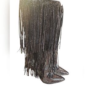 INC Ishani Bling Sparkley Boot